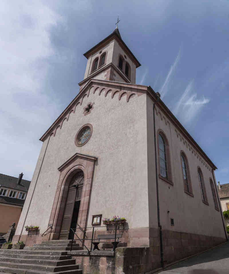 Francia - Alsacia 314 - Riquewihr - iglesia de Santa Margarita.jpg